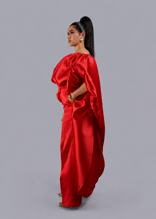 KESE RED PANT SET - Bibirẹ̀