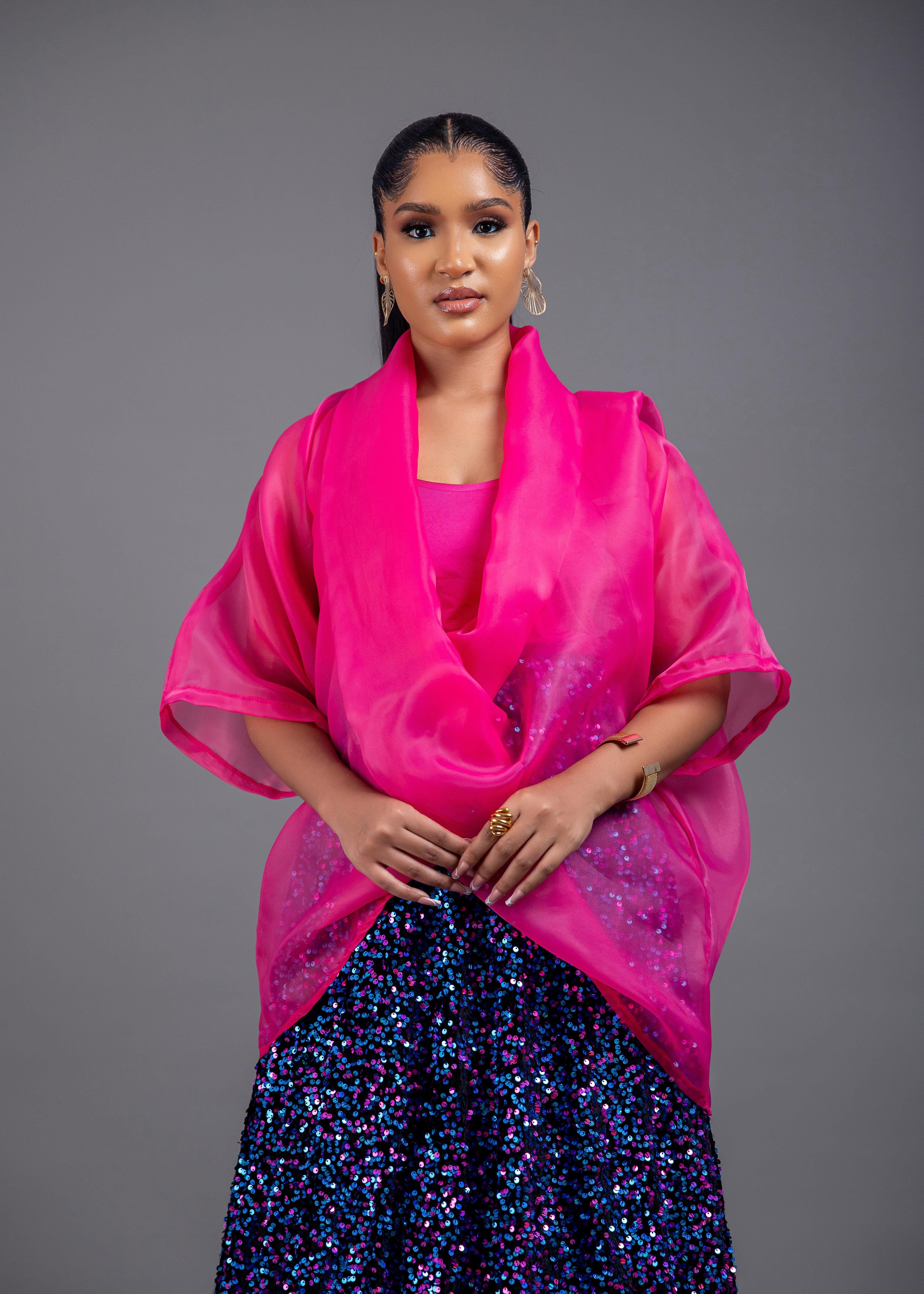 CASABLANCA PINK SKIRT SET (INNER INCLUDED)