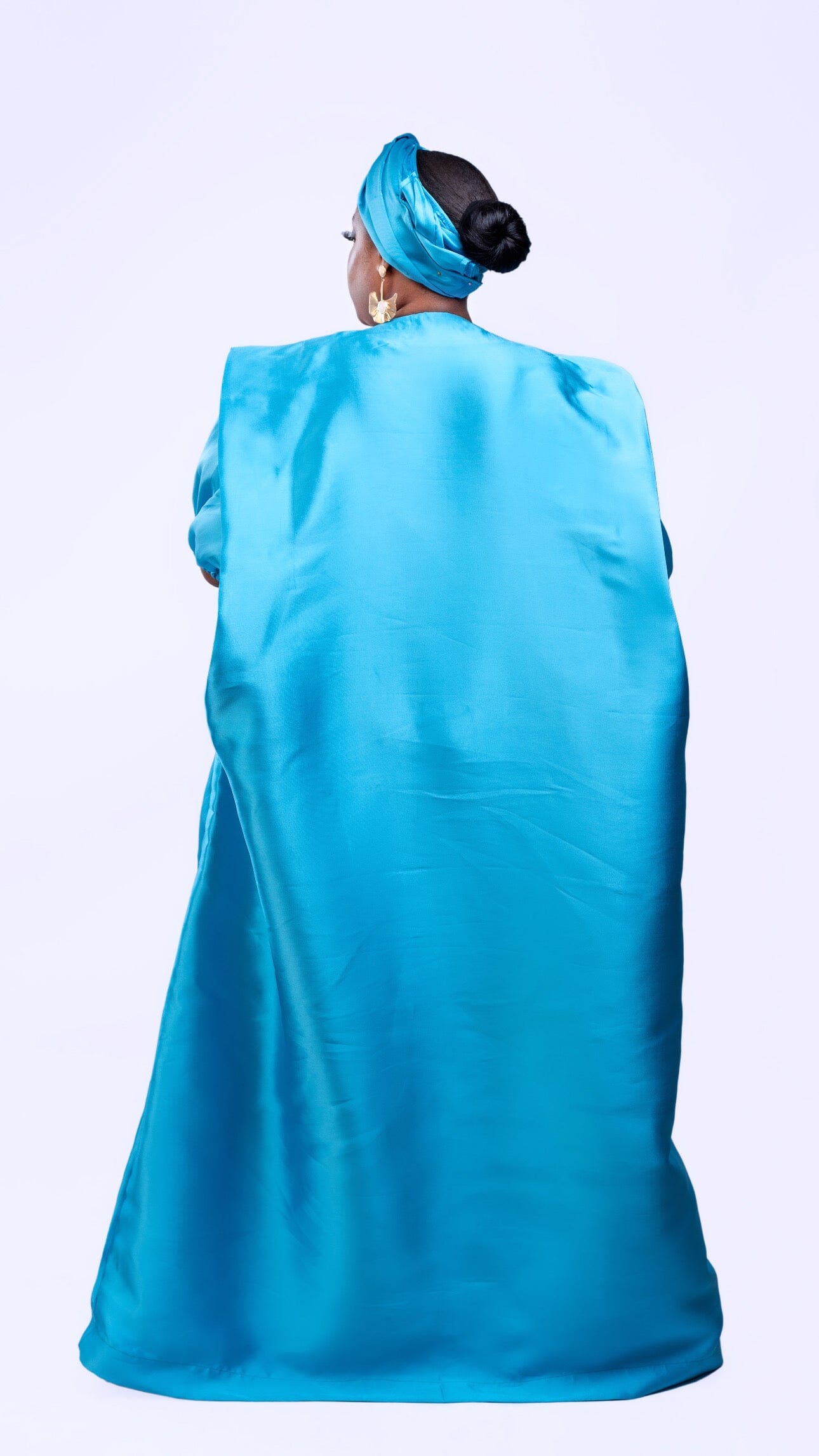 Beamer Boubou Khaftan With Color Pop Ropes