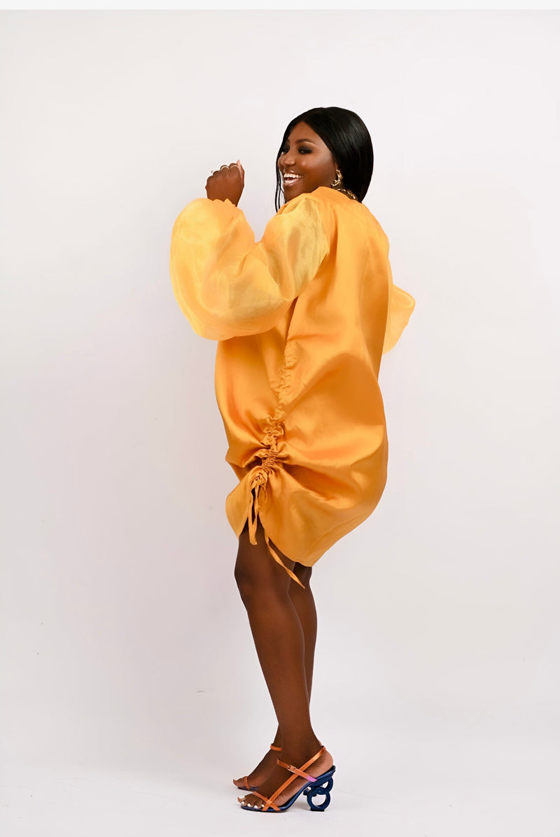 Boss Set Straight pants and long Tunic Top (burnt gold)