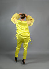 Boss Set Straight pants and long Tunic Top (Neon)