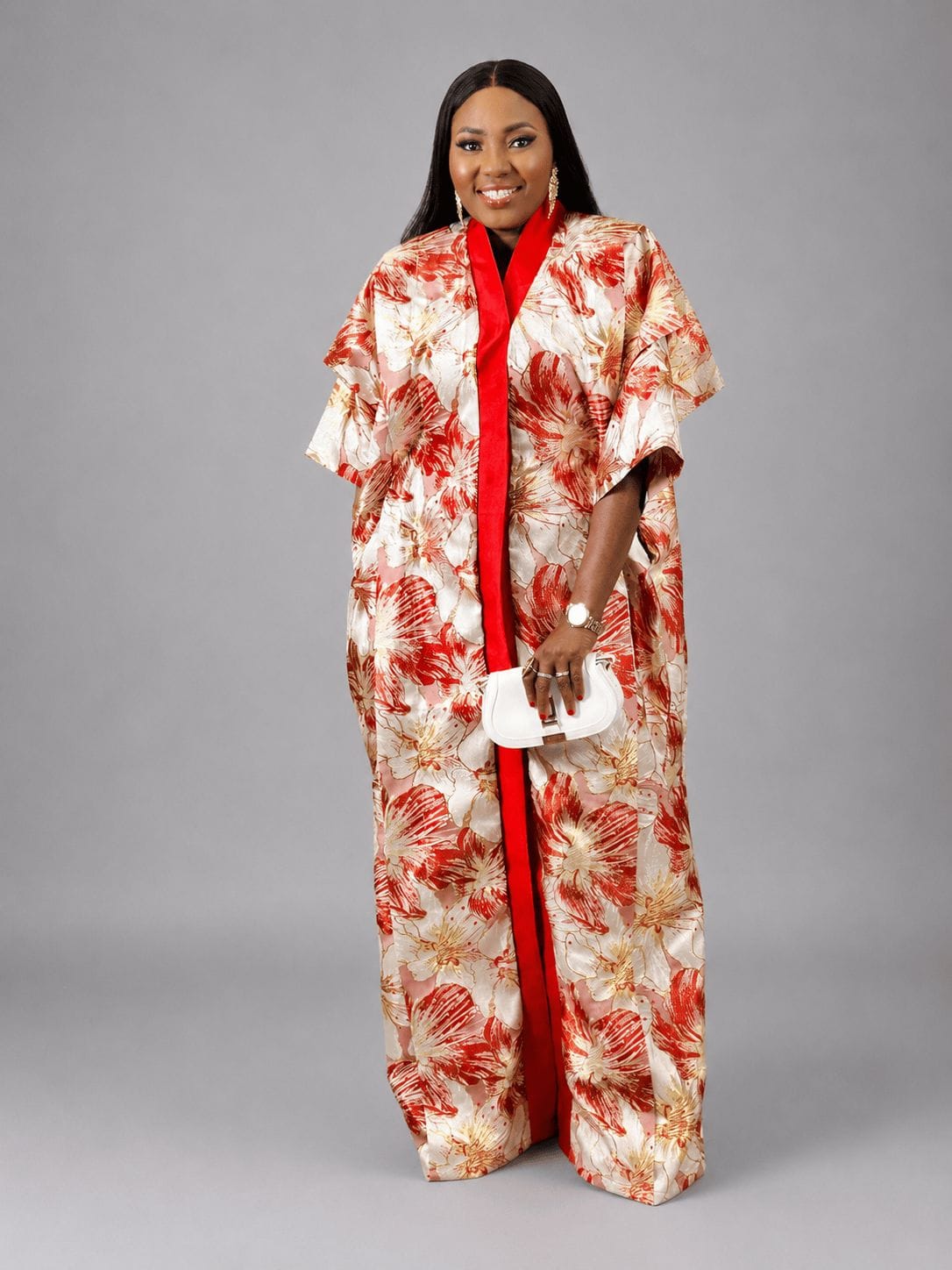 FLORA KIMONO PANT SET - Bibirẹ̀