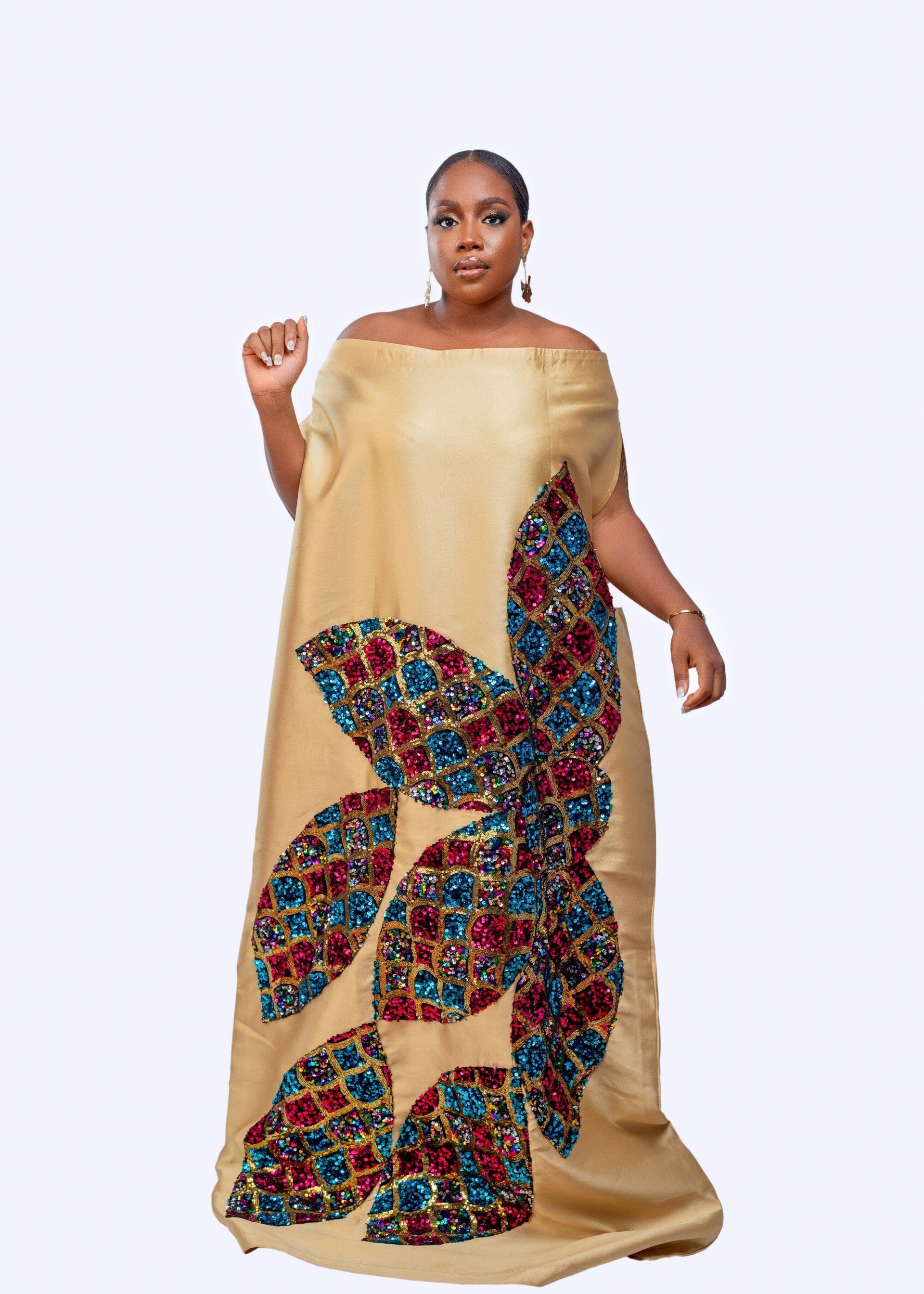 GODDESS GOLD DRESS US 24
