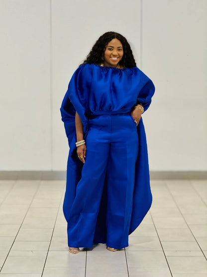 KESE ROYAL BLUE PANT SET - Bibirẹ̀