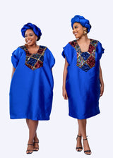 Omoge Twist Cap silk- Women's African Cap