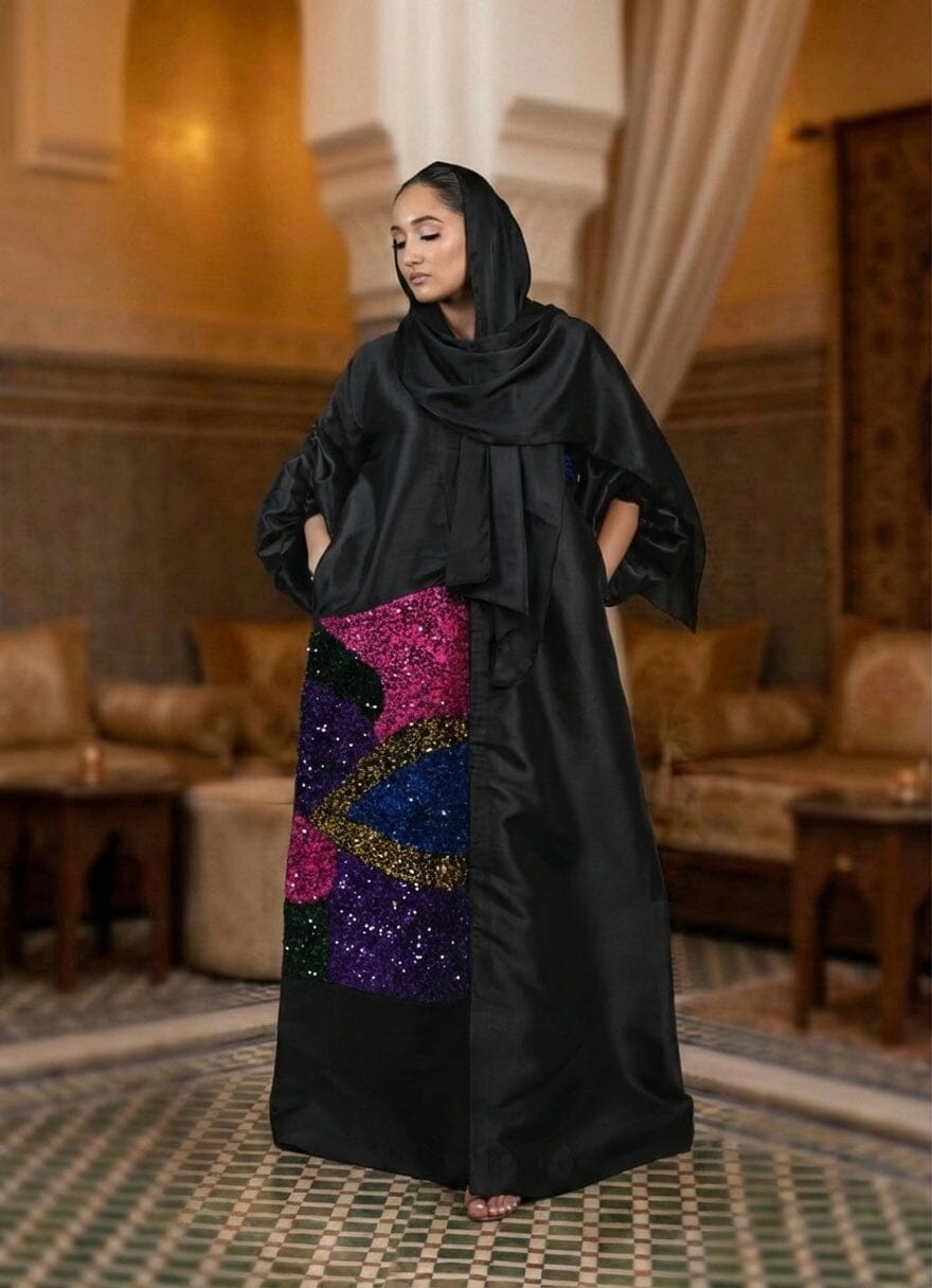 PICASSO BLACK KIMONO