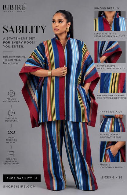 SABILITY ASOOKE KIMONO SET