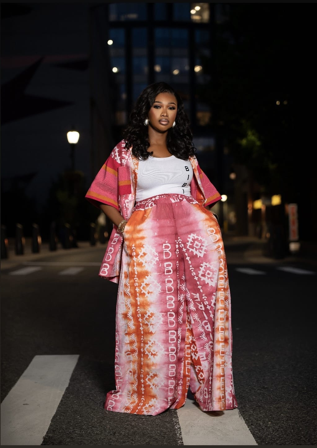 SUNSET ADIRE SET - Bibirẹ̀