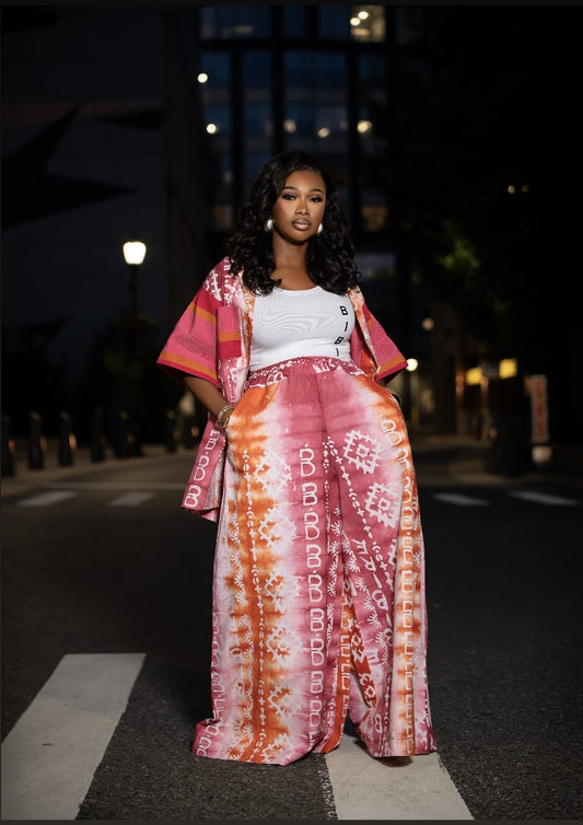 SUNSET ADIRE SET - Bibirẹ̀