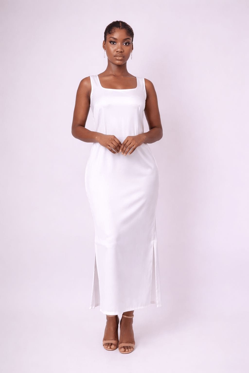 WHITE LUXURY BOUBOU (INNER INCLUDED) - Bibirẹ̀