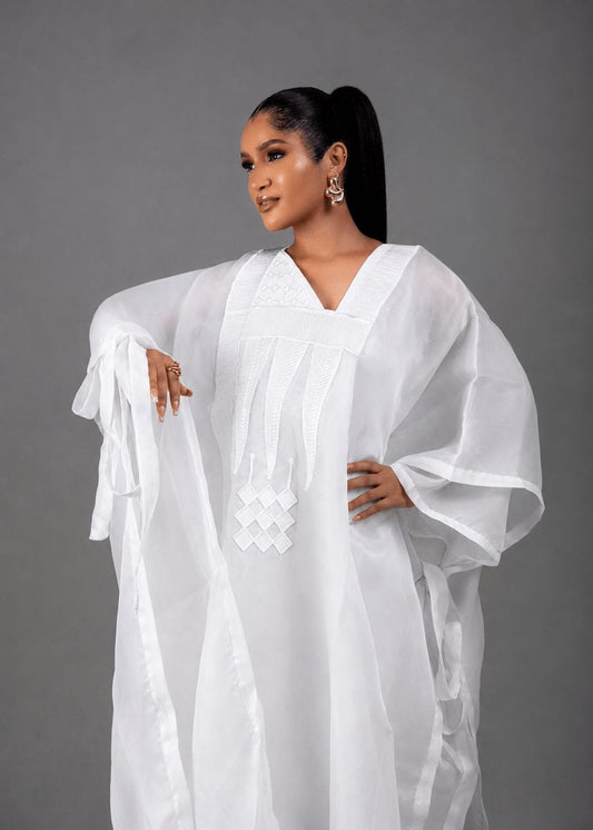 WHITE LUXURY BOUBOU (INNER INCLUDED)