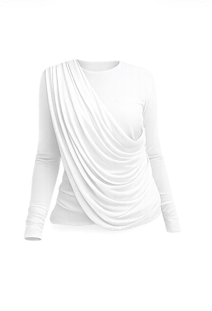 WHITE MESH TOP - Bibirẹ̀