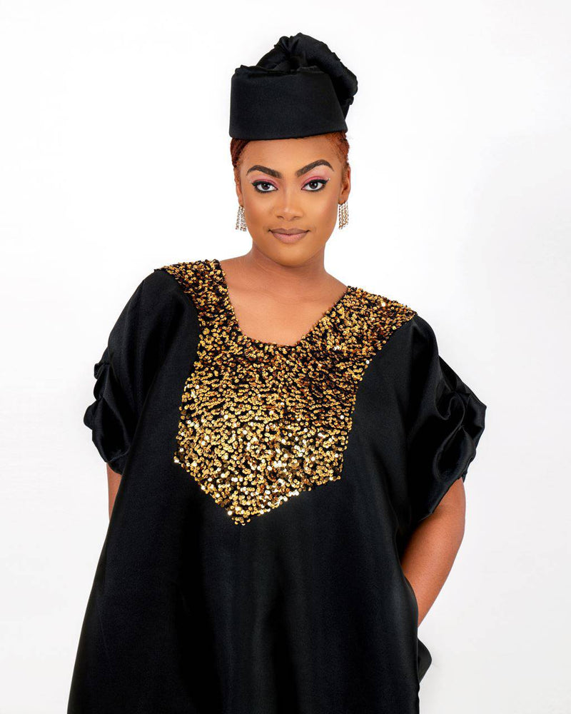 Black african dress styles top