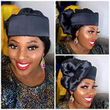 Joha Turban cap (Black)